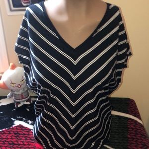 White House black market stripped top size xxs